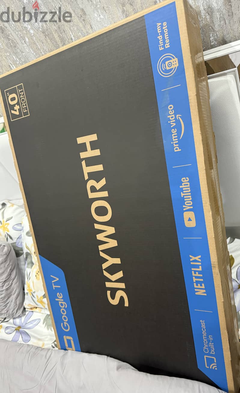 Skyworth 40 inch LED FHD Google Android Smart TV Brand new for Sale 1