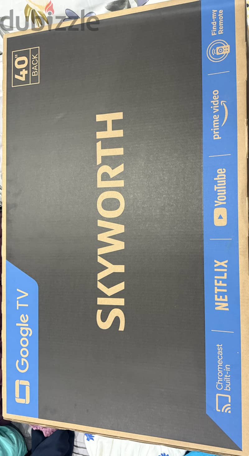 Skyworth 40 inch LED FHD Google Android Smart TV Brand new for Sale 2