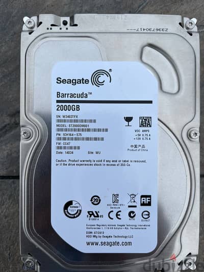 2 Tb Seagate Hard Disk For Desktop