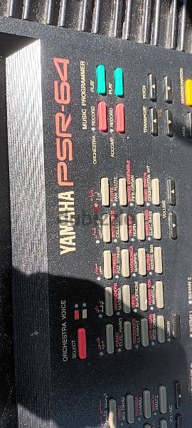 Yamaha psr 64 keyboard 7