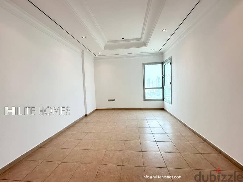 Two bedroom sea view floor for rent in Salmiya 5