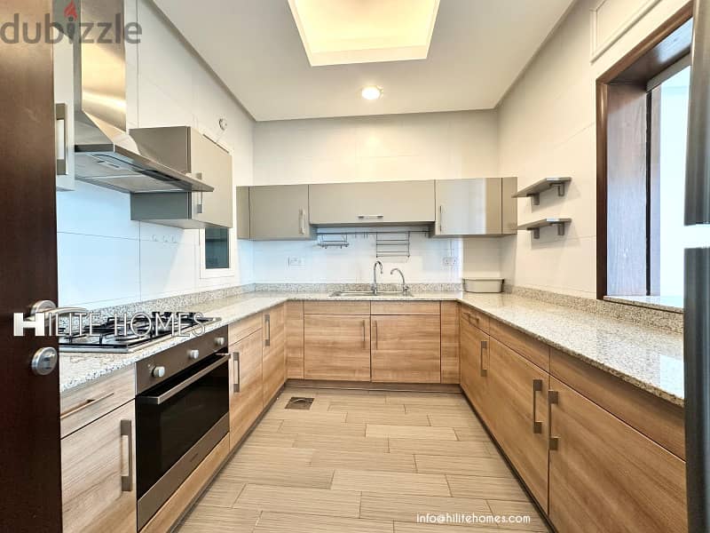 Two Master bedroom apartment with Balcony for rent in Salmiya 10