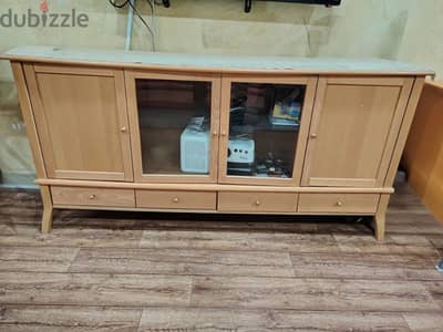 TV table for sale with multiple storages