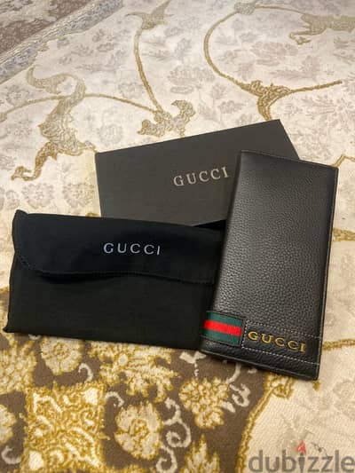 brand new original gucci long wallet men