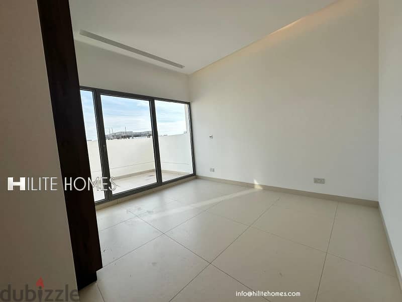 Three bedroom Roof top floor for rent in Al Massayel 1