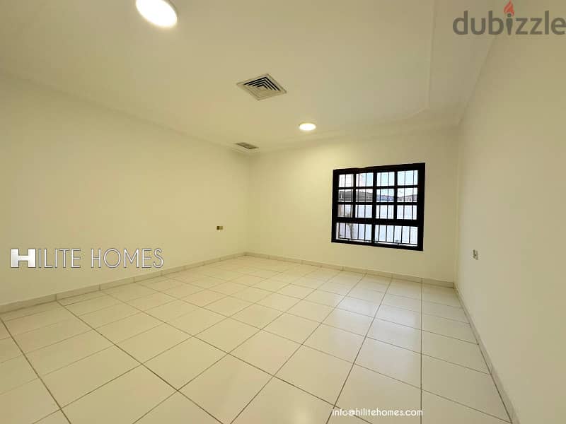 Four bedroom Ground floor available for rent in Salwa 13