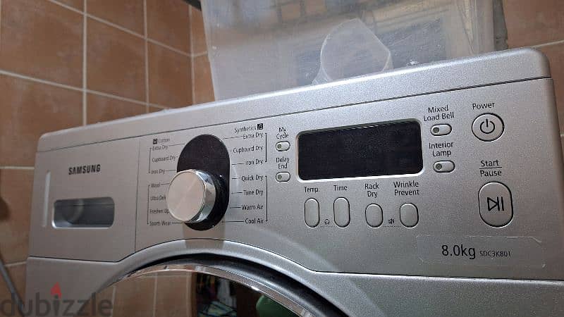 Samsung Washing Machine and Dryer 8Kg 3