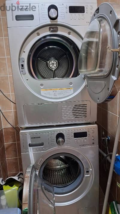 Samsung Washing Machine and Dryer 8Kg