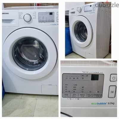 samsung washing machine eco bubble 6 KG (board issue)