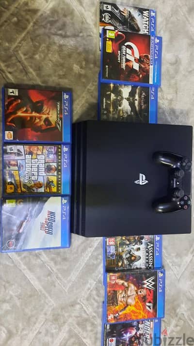 PS4 PRO for SALE VERY GOOD CONDITION BARELY USED .