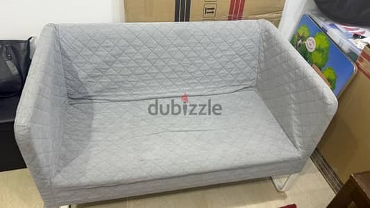 2-Seat Sofa from IKEA, Fabric, Light Grey