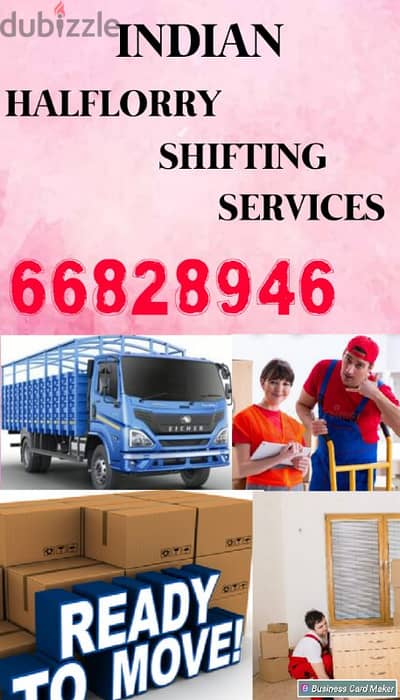 Indian halflorry shifting services in kuwait