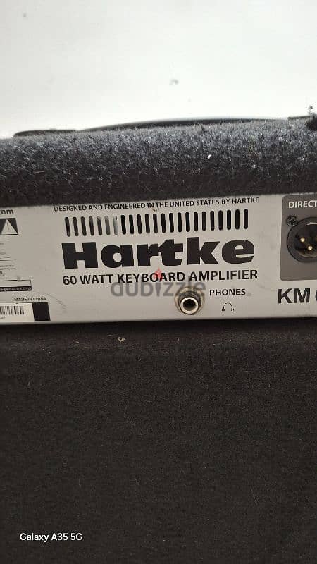 hartke 10 inch 4 chanel keyboard amp. 5