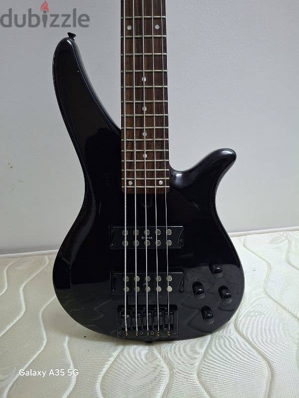 yamaha RBX 375 bass guitar. 9