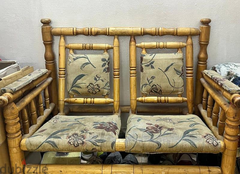 Bamboo Sofa Set 0