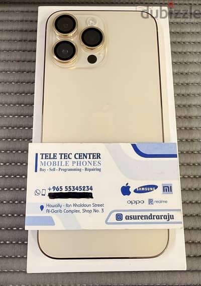 iPhone 14 Pro Max 5G 256 GB Gold Used !