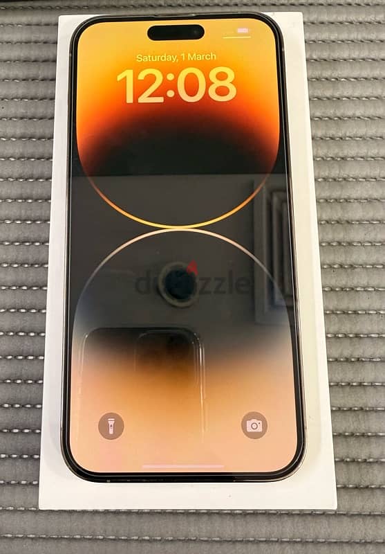 iPhone 14 Pro Max 5G 256 GB Gold Used ! 4