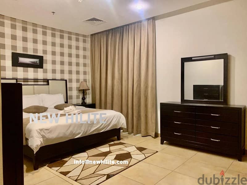 Fully furnished three bedroom apartment for rent in Mahuboula 2