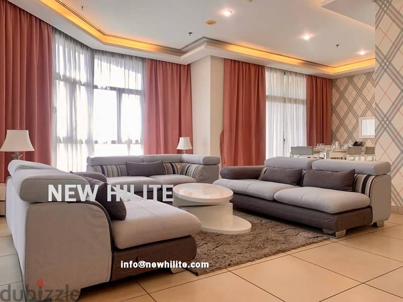 Fully furnished three bedroom apartment for rent in Mahuboula 8