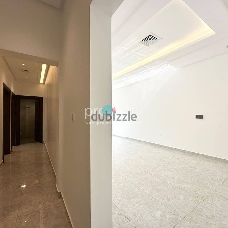 Three bedroom ground floor apartment for rent in Salwa 1