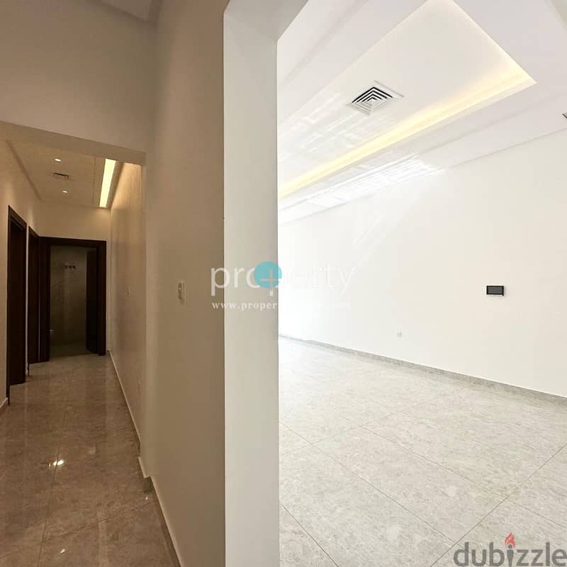 Three bedroom ground floor apartment for rent in Salwa 7