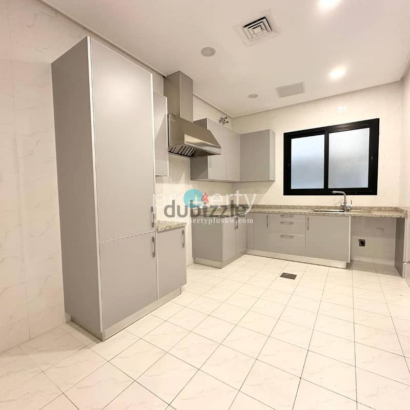 Three bedroom ground floor apartment for rent in Salwa 9