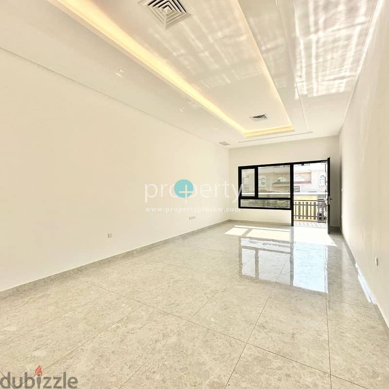 Three bedroom ground floor apartment for rent in Salwa 11