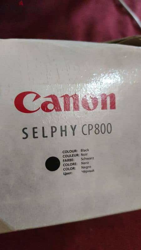 CANON SELPHY CP800 NEW PHOTO PRINTER MACHINE 2