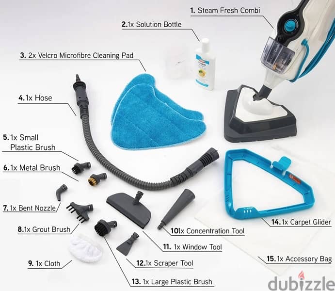 Hoover 1600W Steam Boost 10-in-1 Steam Cleaner (HS86-SFCM) - Used once 6