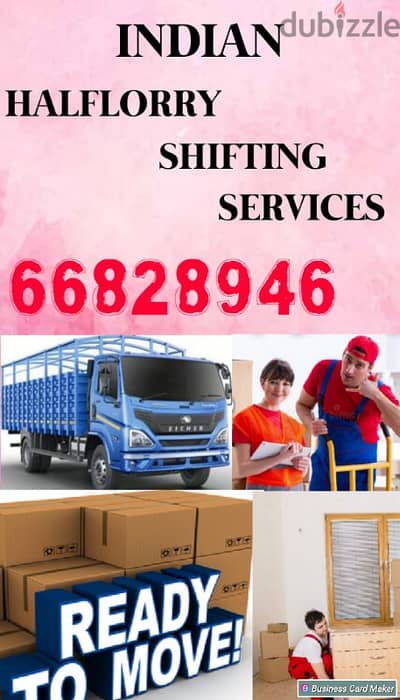 Indian halflorry shifting services in kuwait