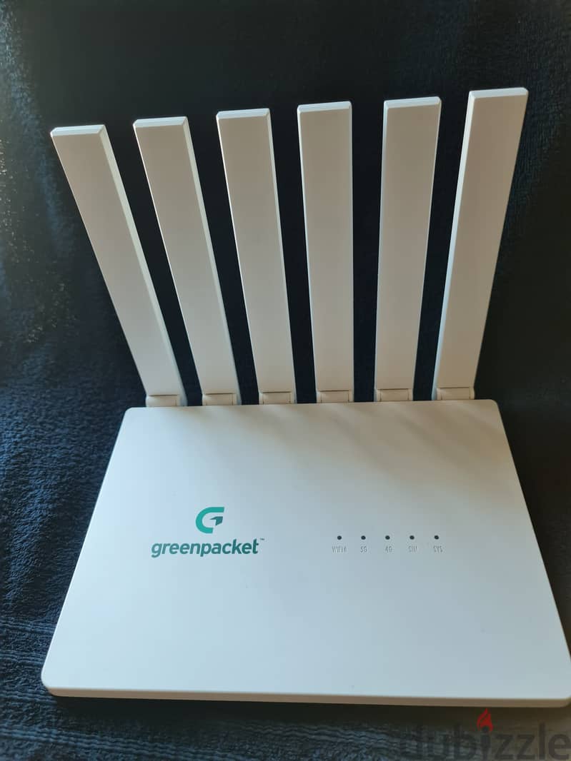 5G Green Packet UNLOCED Home Router Supports All Network Sim Cards. 1