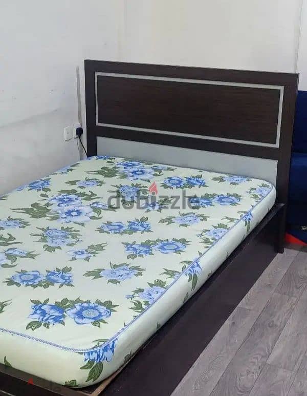 Double bed with mattress 1