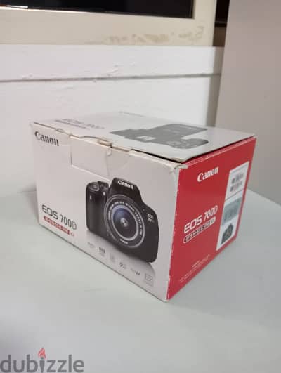 CANON EOS 700D (shutter count 3175+/-)