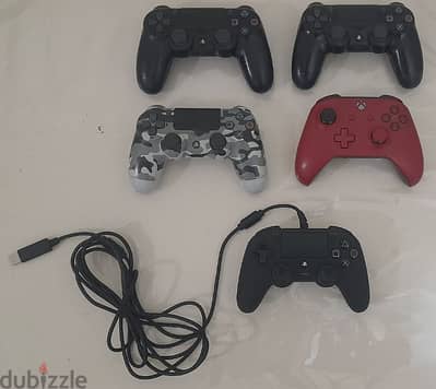 PS4 Xbox and PS4 Nacon Controller