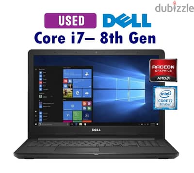 Dell inspiron i7 /8Th Gen Laptop