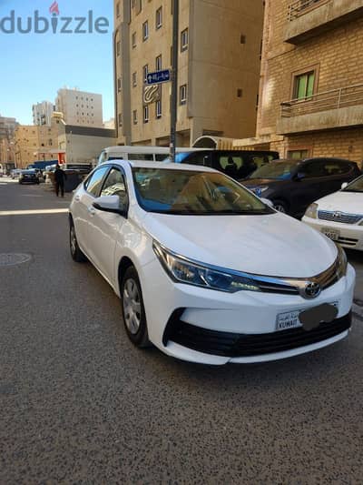 Toyota Corolla 2017 xli 1.6cc