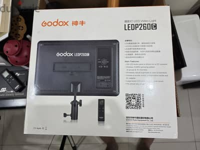 Godox LED light with stand