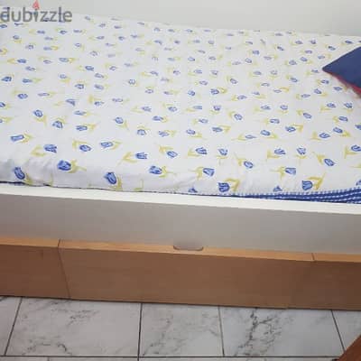 single storage bed