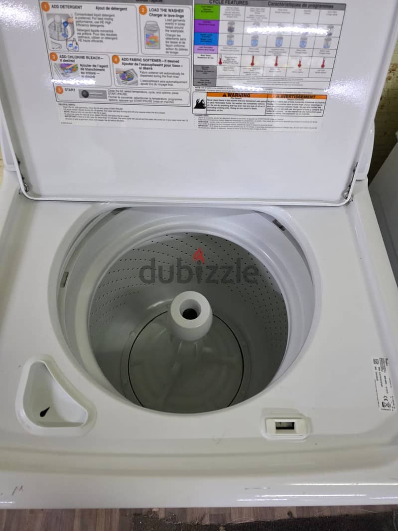 whirlpool 12kg USA made 12kg top loading washing machine for sale 1