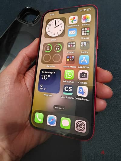 14 Plus 128GB Red color very good device