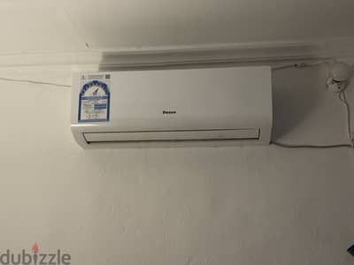 Brand new ac used for 6 months only compressor warranty from eureka