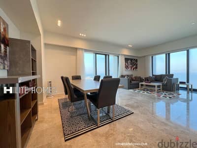 Luxurious Three Bedroom Furnished Floor for Rent in Sabah al Salem