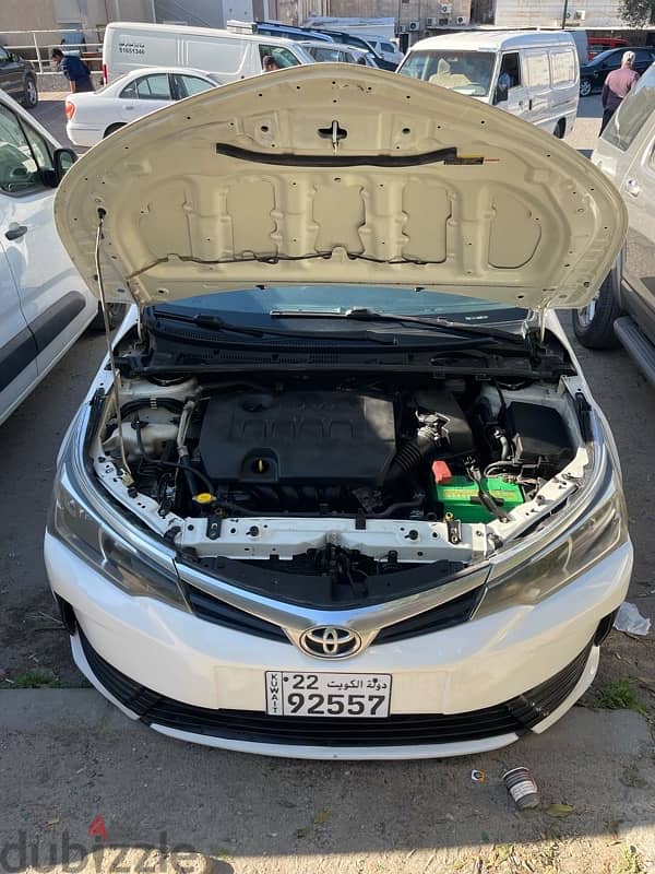 Toyota Corolla 2017 engine 1,6 3