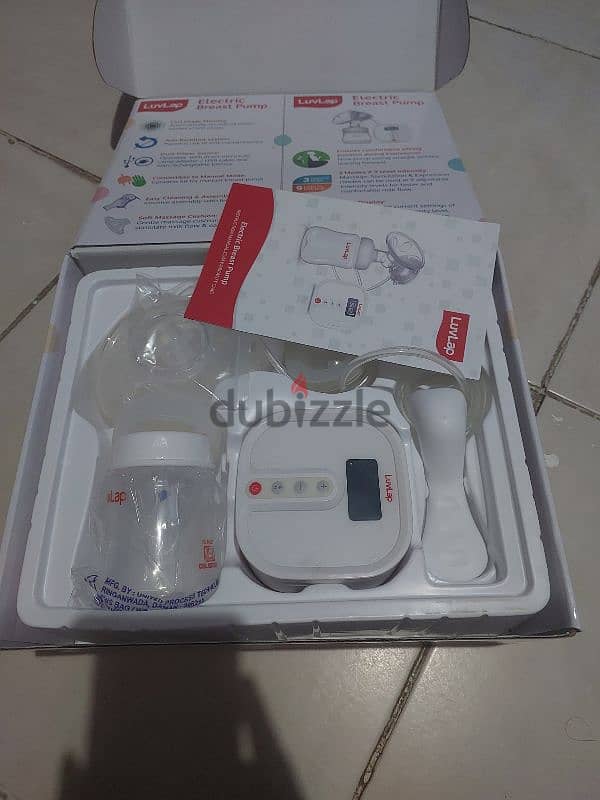 Luvlap breastpump electric and manual both 0