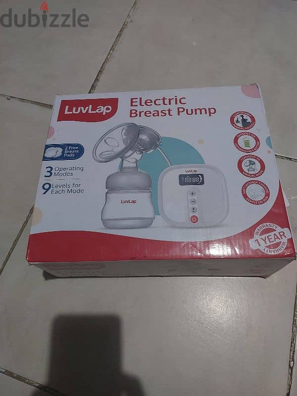 Luvlap breastpump electric and manual both 1