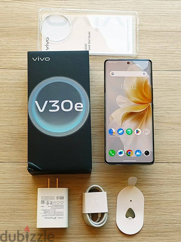 Vivo V30e. 12+12gb ram 256gb memory only box open new gift pc 1