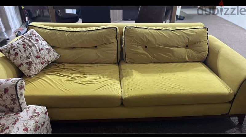 yellow sofa 0