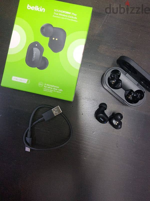 Belkin True Wireless Earbuds 30+ battery life 5