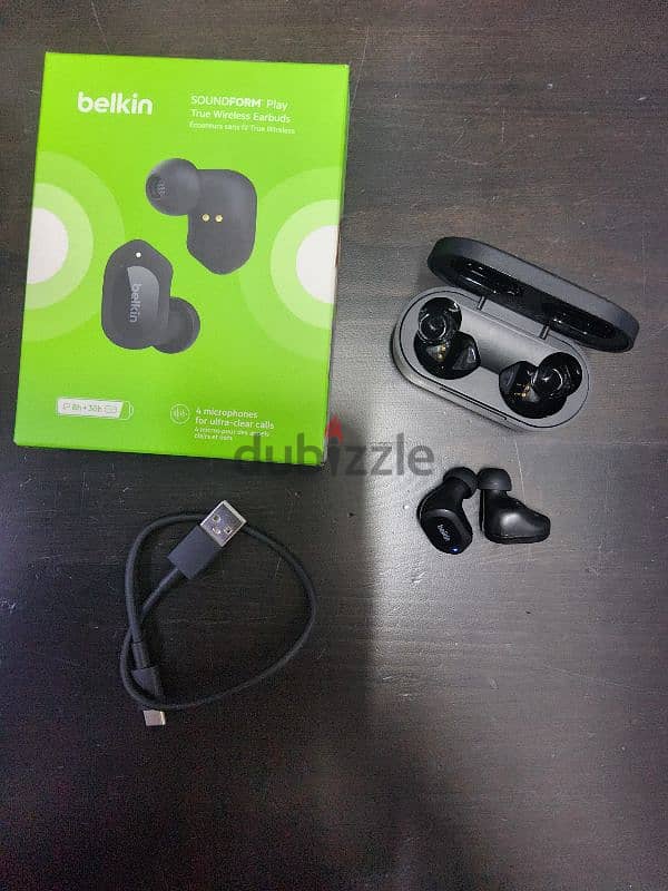 Belkin True Wireless Earbuds 30+ battery life 6