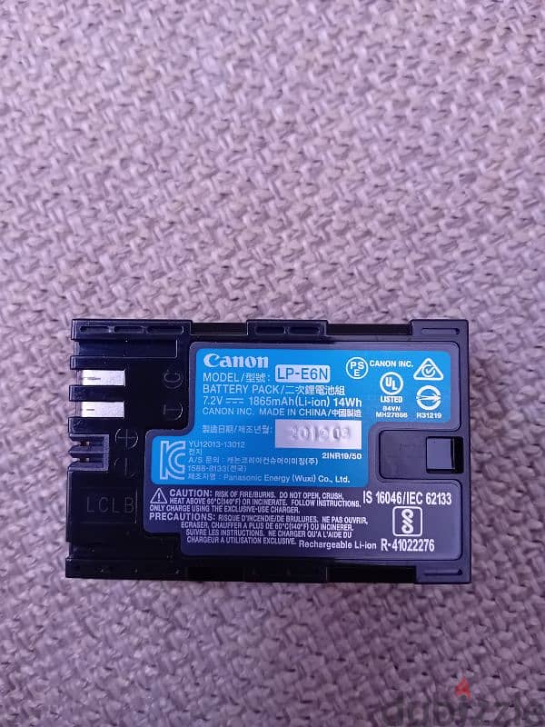 Canon LP-E6N Battery Original 1